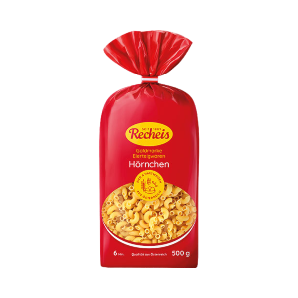 Recheis Goldmarke Hoernchen, 550 Gramm